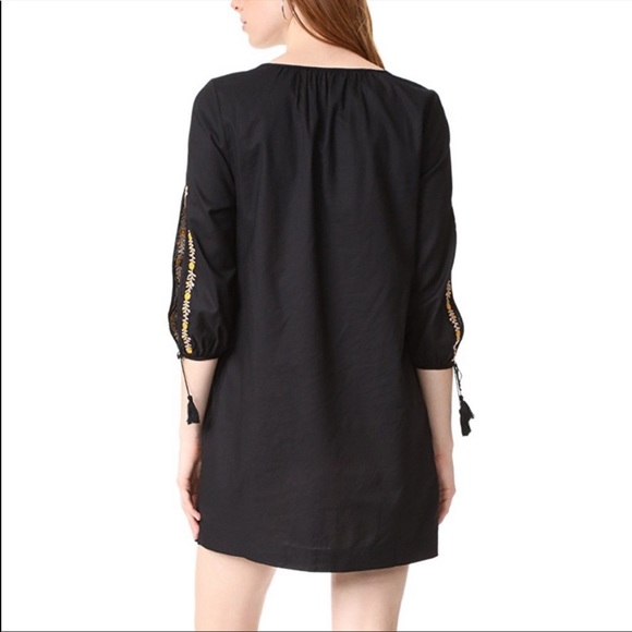 MADEWELL Boho Embroidered Floral Peasant Dress - Picture 4 of 9